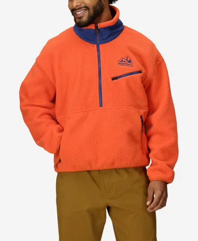 Marmot Men's '94 Zipper Fleece Jacket In Ginger Blossom