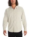 Marmot Men's Aerobora Button-up Long-sleeve Shirt In Sandbar