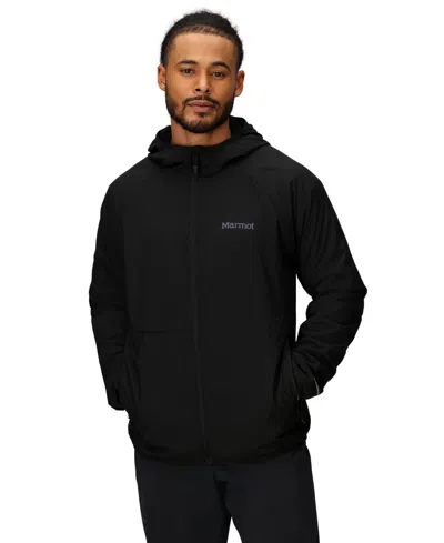 Marmot Men's Aerothermal Hooded Jacket In Black