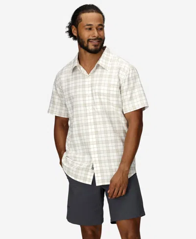 Marmot Men's Airexchange Novelty Short Sleeve Shirt In Agate Green