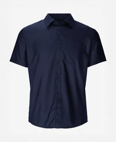 Marmot Men's Airexchange Short Sleeve Shirt In Arctic Navy