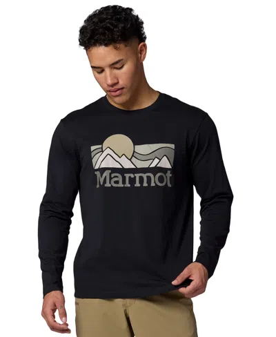 Marmot Men's Coastal Regular-fit T-shirt In Black