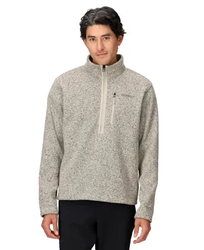 Marmot Men's Drop Line Half Zip Sweatshirt In Gray
