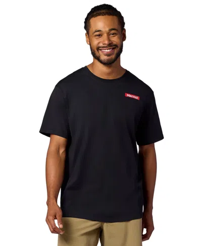 Marmot Men's Duct Tape Short-sleeve T-shirt In Black