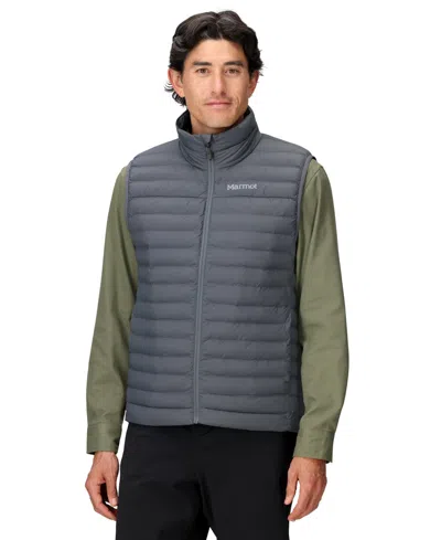 Marmot Men's Echo Featherless Vests In Blue