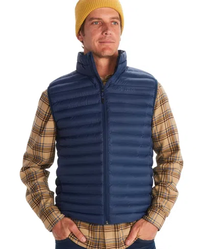 Marmot Men's Echo Featherless Vests In Arctic Navy