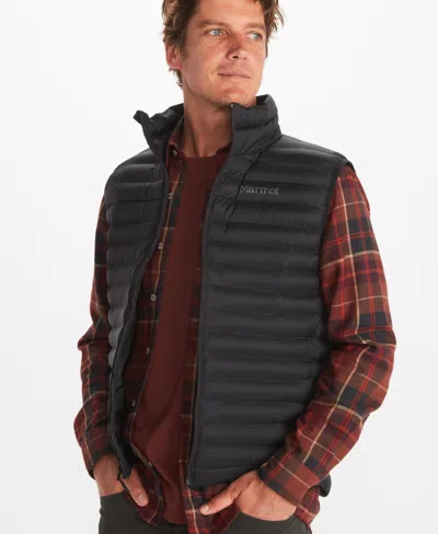 Marmot Men's Echo Featherless Vests In Black