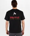 Marmot Men's For Life Short Sleeve T-shirt In Black