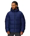 Marmot Men's Guides Down Hooded Jacket In Blue