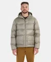 Marmot Men's Guides Down Puffer Hoodie In Dark Steel
