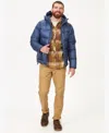 Marmot Men's Guides Quilted Full-zip Hooded Down Jacket In Storm