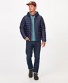 Marmot Men's Highlander Puffer Hoodie In Arctic Navy