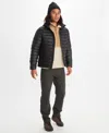 Marmot Men's Highlander Puffer Hoodie In Black