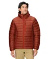 Marmot Men's Highlander Puffer Hoodie In Brown