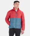 Marmot Men's Highlander Puffer Jacket In Team Red,moon River