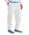 Marmot Men's Peaks Logo Midweight Fleece Jogger Pants In Light Grey