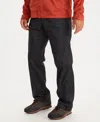 Marmot Men's Precip Full Zip Short Pants In Black