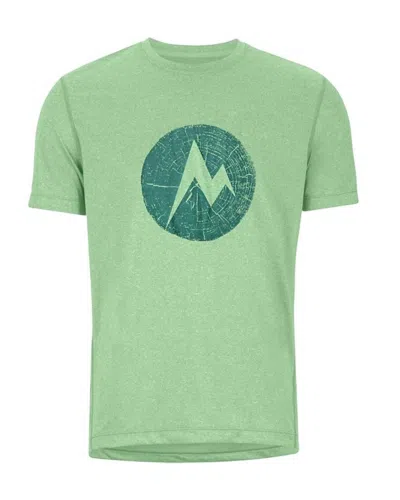 Marmot Men's Transporter Short Sleeve Tee In Kelly Green