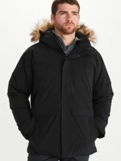 Pre-owned Marmot Men's Yukon Ii Parka Waterproof Down Insulated Snow Jacket Black 11290