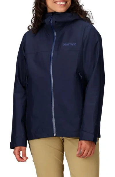 Marmot Minimalist Pertex® Waterproof Hooded Jacket In Blue