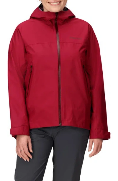 Marmot Minimalist Pertex® Waterproof Hooded Jacket In Red