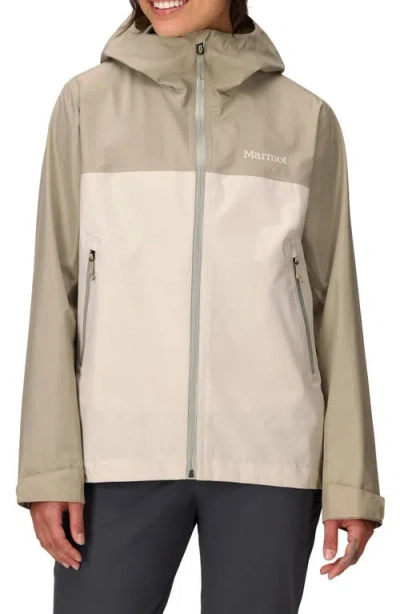 Marmot Minimalist Pertex® Waterproof Hooded Jacket In Brown