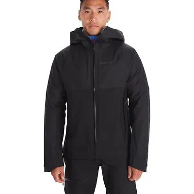 Pre-owned Marmot Mitre Peak Gore-tex Jacket - Men's In Black