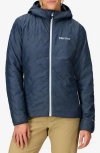 Marmot Monoquilt Hooded Jacket In Animal Print