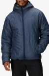 Marmot Monoquilt Zip Hoodie In Blue