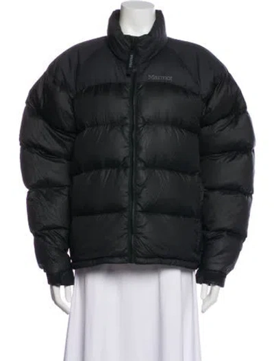 Pre-owned Marmot Nylon Down Jacket In Black