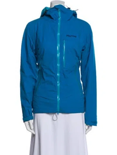 Pre-owned Marmot Nylon Jacket In Blue
