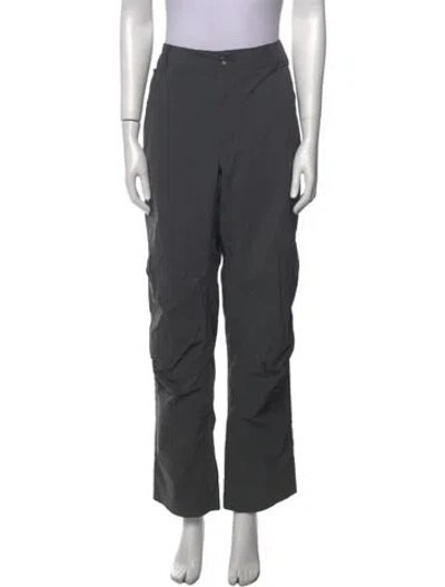 Pre-owned Marmot Nylon Straight Leg Pants In Gray