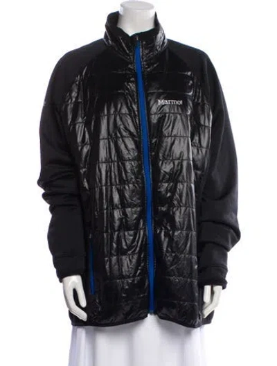 Pre-owned Marmot Nylon Utility Jacket In Black