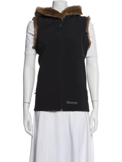 Pre-owned Marmot Nylon Vest In Black