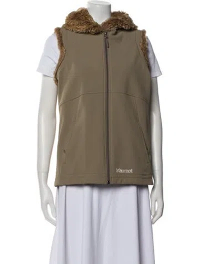Pre-owned Marmot Nylon Vest In Neutral