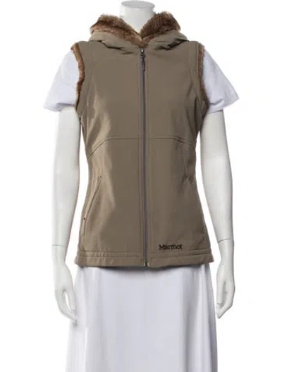 Pre-owned Marmot Nylon Vest In Neutrals