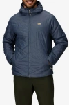 Marmot Onward Water Repellent Insulated Hooded Jacket In Blue