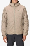 Marmot Onward Water Repellent Insulated Hooded Jacket In Brown