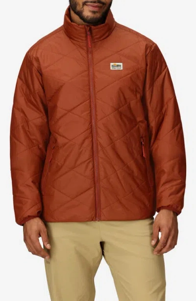 Marmot Onward Water Repellent Insulated Jacket In Brown