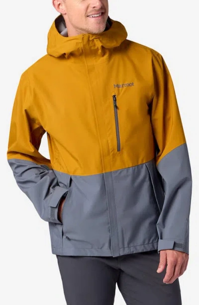 Marmot Precip® Eco Pro Waterproof Hooded Jacket In Multi