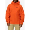 Marmot Precip® Eco Pro Waterproof Hooded Jacket In Red Sun