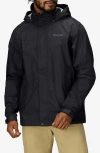 Marmot Precip® Waterproof Hooded Jacket In Black