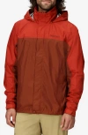 Marmot Precip® Waterproof Hooded Jacket In Red