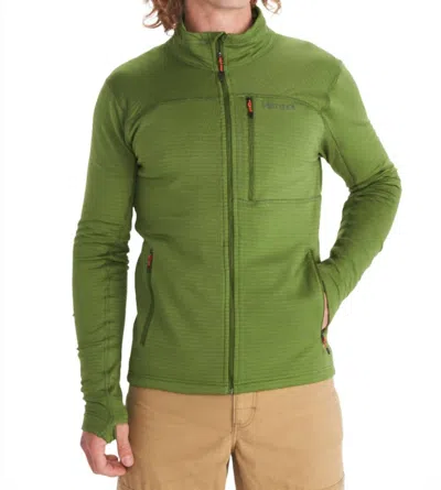 Marmot Preon Fleece Hoody Jacket In Foliage In Green