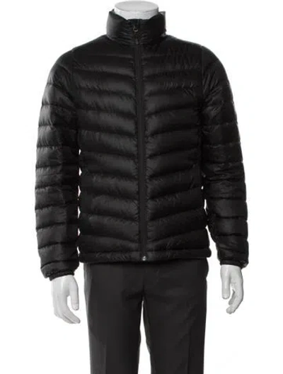 Pre-owned Marmot Puffer Coat In Black