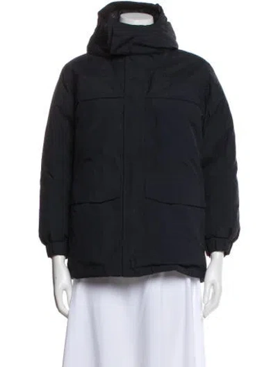 Pre-owned Marmot Puffer Coat In Blue