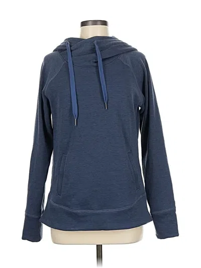 Pre-owned Marmot Pullover Hoodie In Blue