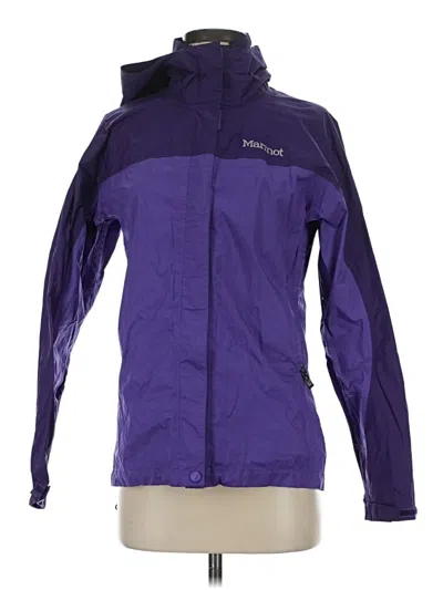 Pre-owned Marmot Raincoat In Purple