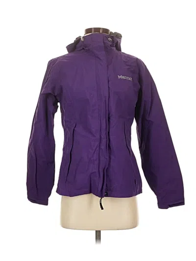 Pre-owned Marmot Raincoat In Purple