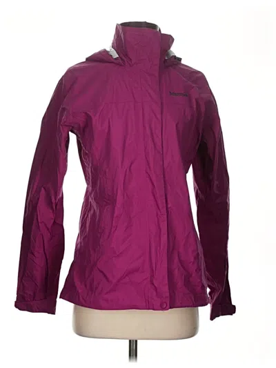 Pre-owned Marmot Raincoat In Purple
